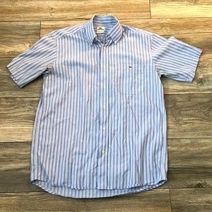 Lacoste short sleeve bottom down shirt